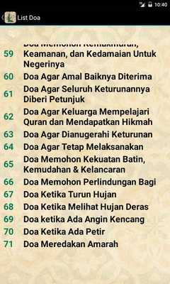 Emulate Android APK Learn Doa Majmu Syarif