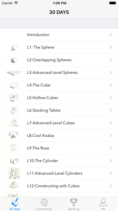 Emulate iPhone app Learn Draw in 30 Days using MyAndroid Emulate iPhone app Learn Draw in 30 Days using MyAndroid