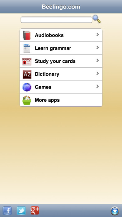 Emulate iPhone app Learn English - Beelingo.com using MyAndroid Emulate iPhone app Learn English - Beelingo.com using MyAndroid