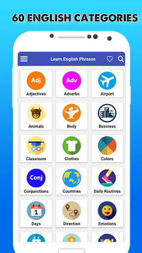 Emulate Android APK Learn English fast and easy!