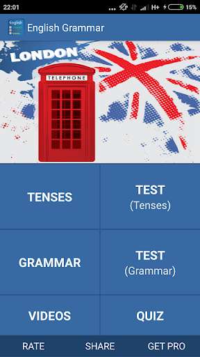 Run android online APK Learn english grammar quickly from MyAndroid or emulate Learn english grammar quickly using MyAndroid