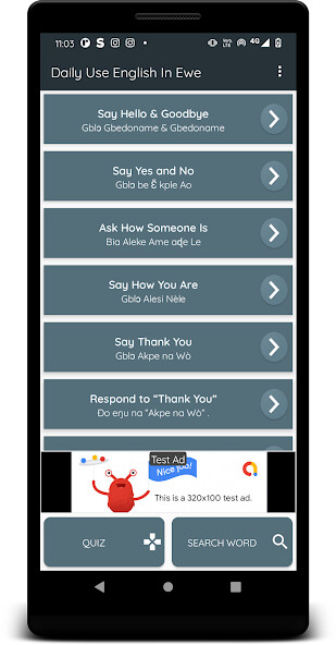 Run android online APK Learn English In Ewe from MyAndroid or emulate Learn English In Ewe using MyAndroid Run android online APK Learn English In Ewe from MyAndroid or emulate Learn English In Ewe using MyAndroid