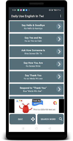 Run android online APK Learn English In Twi from MyAndroid or emulate Learn English In Twi using MyAndroid Run android online APK Learn English In Twi from MyAndroid or emulate Learn English In Twi using MyAndroid