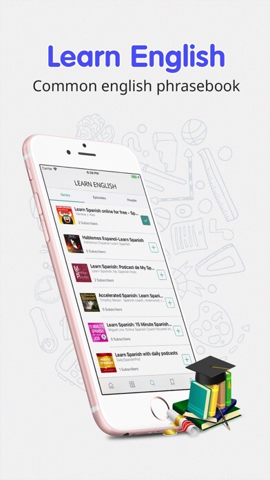 Emulate iPhone app Learn English Podcasts using MyAndroid Emulate iPhone app Learn English Podcasts using MyAndroid