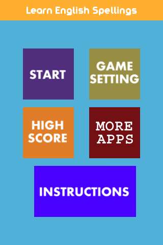 Run android online APK Learn English Spellings - Kids from MyAndroid or emulate Learn English Spellings - Kids using MyAndroid