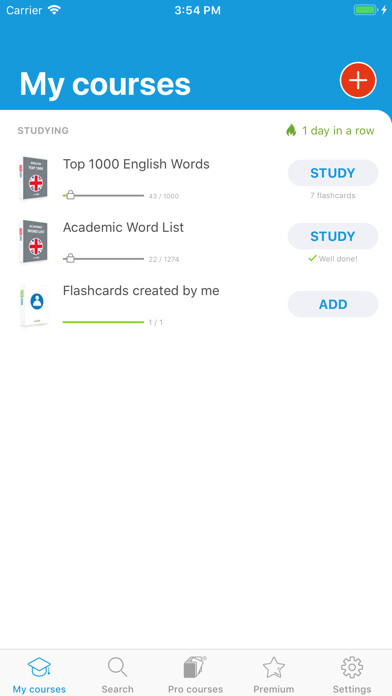 Emulate iPhone app Learn English - Voc App using MyAndroid Emulate iPhone app Learn English - Voc App using MyAndroid