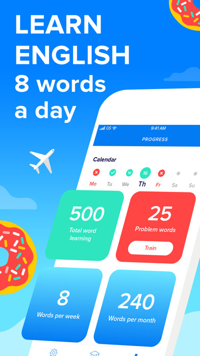 Emulate iPhone app Learn English with eBrain using MyAndroid