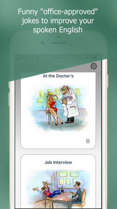 Emulate iPhone app Learn English with Jokes using MyAndroid Emulate iPhone app Learn English with Jokes using MyAndroid