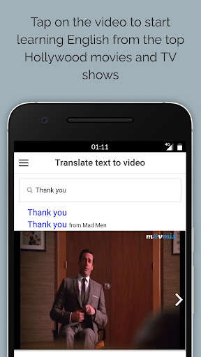 Run android online APK Learn English With Movies from MyAndroid or emulate Learn English With Movies using MyAndroid