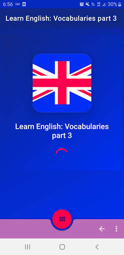 Run android online APK Learn English: words and vocabulary part 3 from MyAndroid or emulate Learn English: words and vocabulary part 3 using MyAndroid