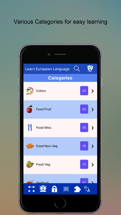 Emulate iPhone app Learn European Languages SMART Guide using MyAndroid Emulate iPhone app Learn European Languages SMART Guide using MyAndroid