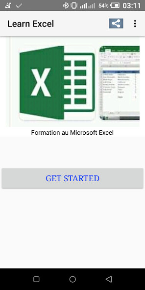 Run android online APK Learn Excel from MyAndroid or emulate Learn Excel using MyAndroid