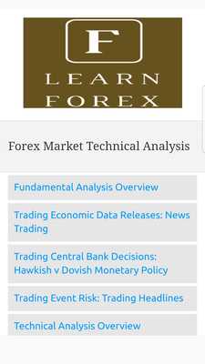 Emulate Android APK Learn Forex Market Technical Analysis