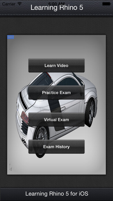 Emulate iPhone app LearnFor Rhino3D using MyAndroid