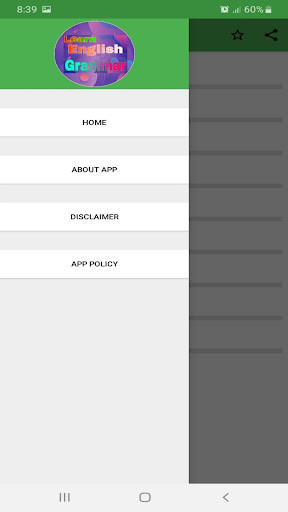 Run android online APK Learn Free English Grammar from MyAndroid or emulate Learn Free English Grammar using MyAndroid