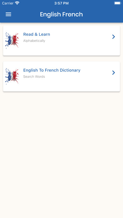 Emulate iPhone app Learn French From English using MyAndroid Emulate iPhone app Learn French From English using MyAndroid