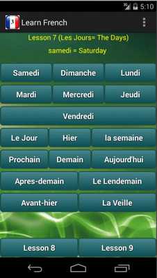 Emulate Android APK Learn French Language - Part 3 Emulate Android APK Learn French Language - Part 3