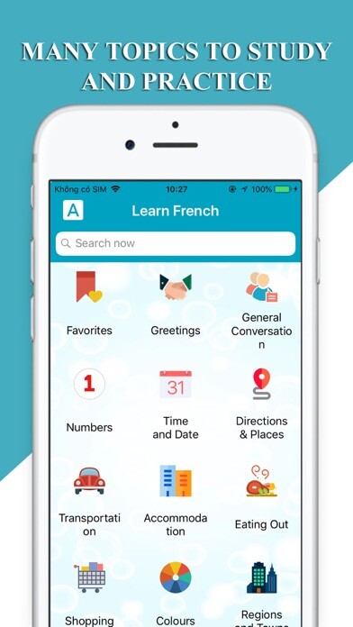 Emulate iPhone app Learn French - Phrase & Word using MyAndroid Emulate iPhone app Learn French - Phrase & Word using MyAndroid