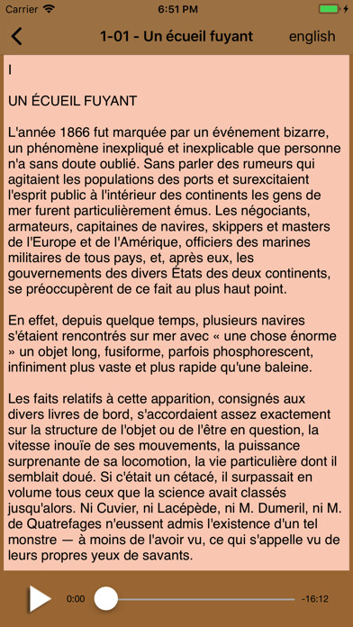 Emulate iPhone app Learn French with Dual Text using MyAndroid Emulate iPhone app Learn French with Dual Text using MyAndroid