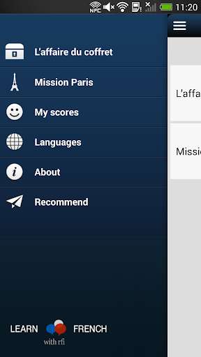Run android online APK Learn French with RFI from MyAndroid or emulate Learn French with RFI using MyAndroid