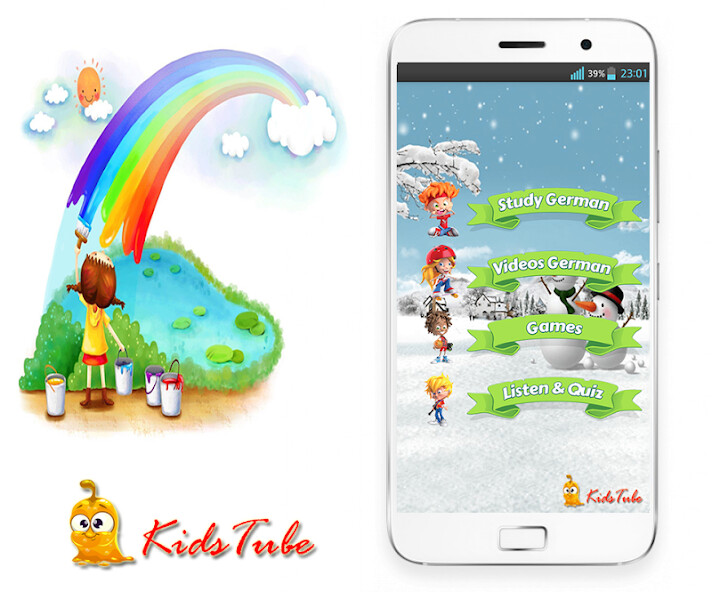 Emulate iPhone app Learn German for Kids using MyAndroid Emulate iPhone app Learn German for Kids using MyAndroid