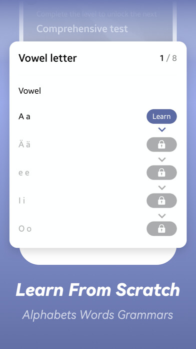 Emulate iPhone app Learn German language-Light using MyAndroid