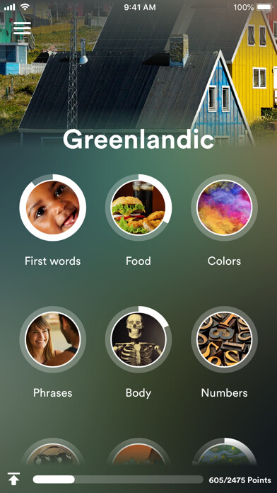 Emulate iPhone app Learn Greenlandic - EuroTalk using MyAndroid