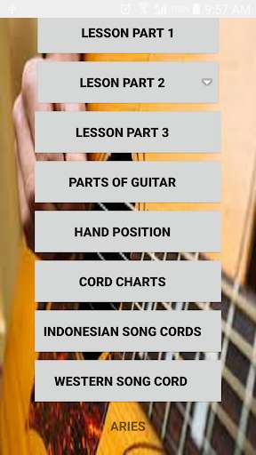 Run android online APK LEARN GUITAR AND GUITAR CORDS from MyAndroid or emulate LEARN GUITAR AND GUITAR CORDS using MyAndroid
