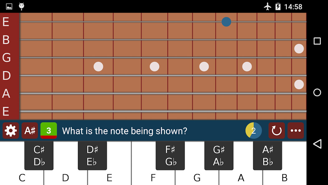 Run android online APK Learn Guitar Notes from MyAndroid or emulate Learn Guitar Notes using MyAndroid