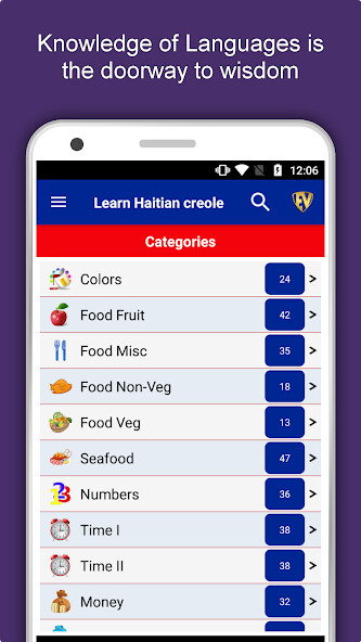 Run android online APK Learn Haitian Creole: Speak Haitian Creole Offline from MyAndroid or emulate Learn Haitian Creole: Speak Haitian Creole Offline using MyAndroid
