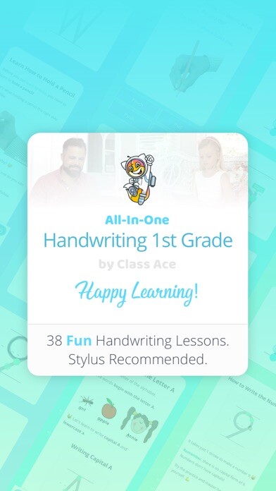 Emulate iPhone app Learn Handwriting 1st Grade using MyAndroid Emulate iPhone app Learn Handwriting 1st Grade using MyAndroid