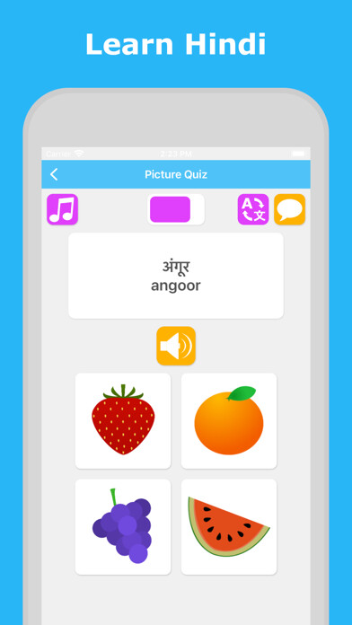 Emulate iPhone app Learn Hindi - LuvLingua using MyAndroid Emulate iPhone app Learn Hindi - LuvLingua using MyAndroid