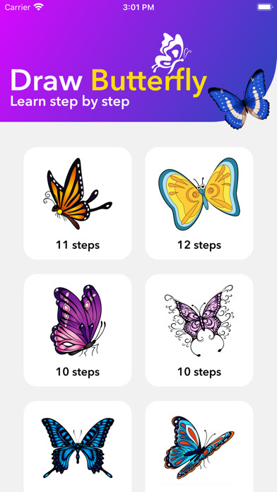 Emulate iPhone app Learn - How to Draw Butterfly using MyAndroid Emulate iPhone app Learn - How to Draw Butterfly using MyAndroid