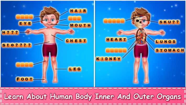 Emulate Android APK Learn Human Body Parts For Kids Emulate Android APK Learn Human Body Parts For Kids