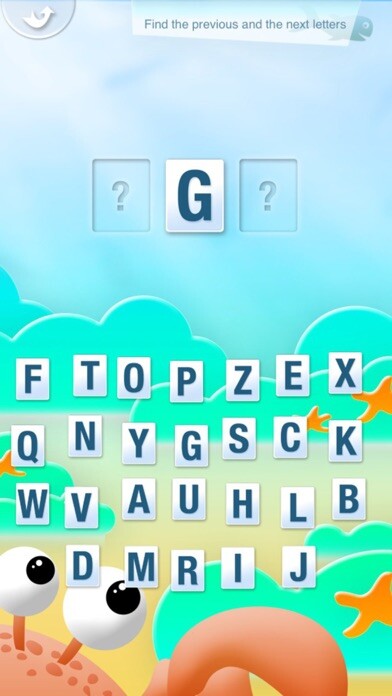 Emulate iPhone app Learning alphabet is fun using MyAndroid