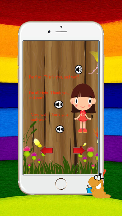 Emulate iPhone app learning basic english conversation for kids using MyAndroid Emulate iPhone app learning basic english conversation for kids using MyAndroid