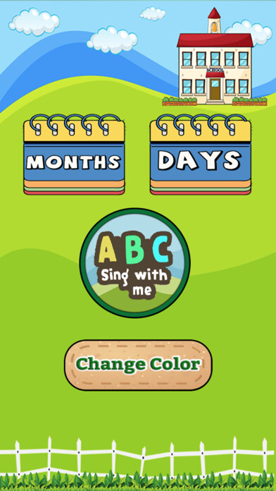 Emulate iPhone app Learning Days Of Week & Months using MyAndroid