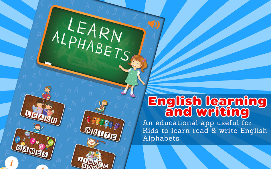 Run android online APK Learning English ABC for Kids from MyAndroid or emulate Learning English ABC for Kids using MyAndroid