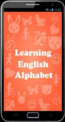 Emulate Android APK Learning English Alphabet