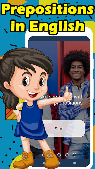 Run android online APK Learning English prepositions in sentences  words from MyAndroid or emulate Learning English prepositions in sentences  words using MyAndroid