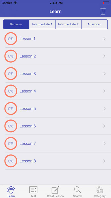 Emulate iPhone app Learning French Vocabulary using MyAndroid Emulate iPhone app Learning French Vocabulary using MyAndroid