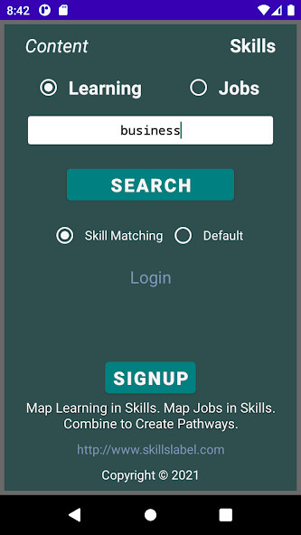 Run android online APK Learning Labels Search from MyAndroid or emulate Learning Labels Search using MyAndroid