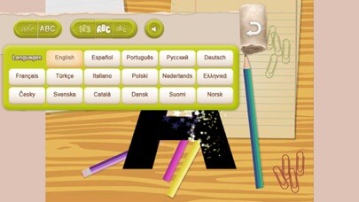 Emulate iPhone app Learning Letters and Numbers using MyAndroid