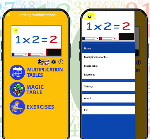 Run android online APK Learning Multiplications from MyAndroid or emulate Learning Multiplications using MyAndroid