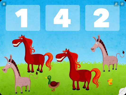 Emulate Android APK Learning Numbers- Farm Animals