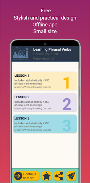 Run android online APK Learning Phrasal Verbs from MyAndroid or emulate Learning Phrasal Verbs using MyAndroid