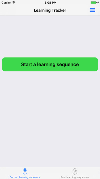 Emulate iPhone app Learning Tracker using MyAndroid