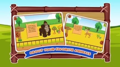 Emulate iPhone app Learning Zoo Animals Fun Games using MyAndroid