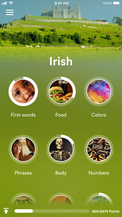 Emulate iPhone app Learn Irish - EuroTalk using MyAndroid Emulate iPhone app Learn Irish - EuroTalk using MyAndroid