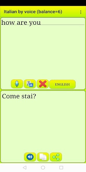 Run android online APK Learn Italian by voice and translation from MyAndroid or emulate Learn Italian by voice and translation using MyAndroid